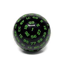 45mm D100 - Black Opaque with Green Numbers